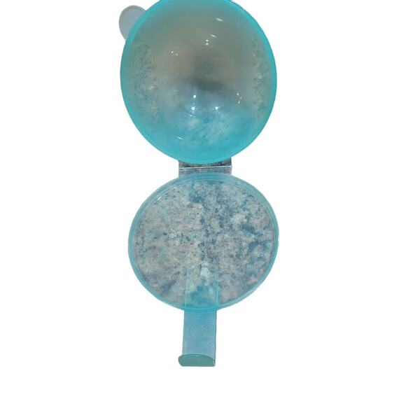 Tupperware Forget Me Not Large Hanging Tomato Onion Keeper Aqua #4201 - Picture 3 of 7